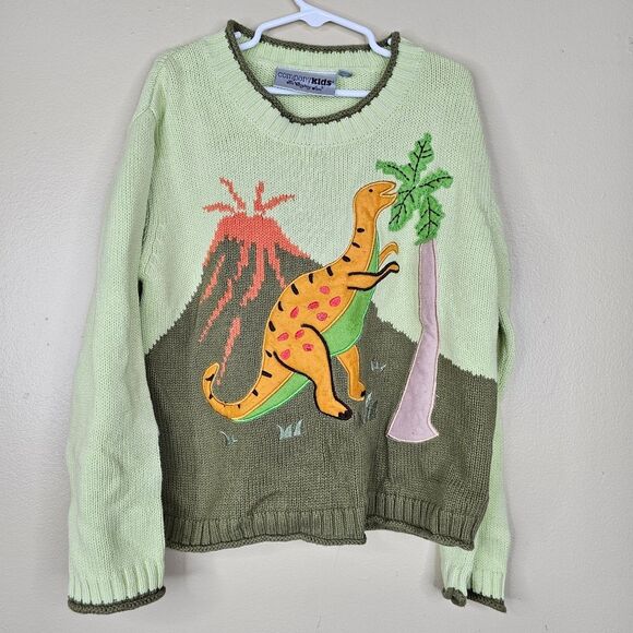 Other - Company kids dinosaur knitted sweater size 6x